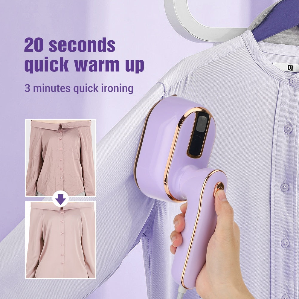 1000W Powerful Steam Iron Garment Steamer Manual Hand Steamer Vertical Steam Iron With Steam Generator for Clothes Home Portable
