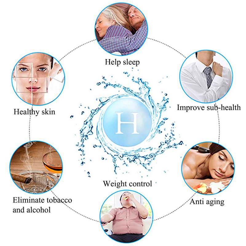 3mins 420ML Portable Water Ionizer Bottle Rechargeable Negative Ion Water Cup Hydrogens-rich Water Cup Water Generator Alkaline